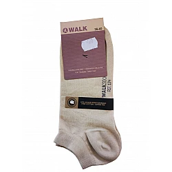 Κάλτσα Κοφτή Βαμβακερή WALK SOCKS W134-19 ΜΠΕΖ