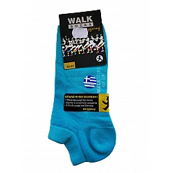Κάλτσα Κοφτή Βαμβακερή WALK SOCKS W134-38  ΤΥΡΚΟΥΑΖ