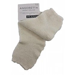 Γυναικεία  Κάλτσα Σοσόνι Απαλή Ακρυλική One Size 35-40 ANGORETTA PEZZINI DCZ-605 ΕΚΡΟΥ