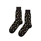 Ανδρική Κάλτσα bamboo με Σχέδιο WALK W304-39-16 ΚΑΦΕ