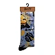 Ανδρική Κάλτσα bamboo PRINTED One Size Σχέδιο 41-45 Μαλακό Λάστιχο WALK 3SIXTY S500-8 ΓΚΡΙ
