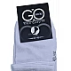 Ανδρική Κάλτσα Ημίκοντη Βαμβακερή GO SOCKS SENSI INIZIO 0904 ΛΕΥΚΟ