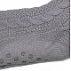 Γυναικεία Εφηβική Καλτσοπαντόφλα 36-41 One Size με Αντιολισθητικό Πάτο βετουζάκια  ABS και Επένδυση Γούνας IDER 25111-237 ΓΚΡΙ
