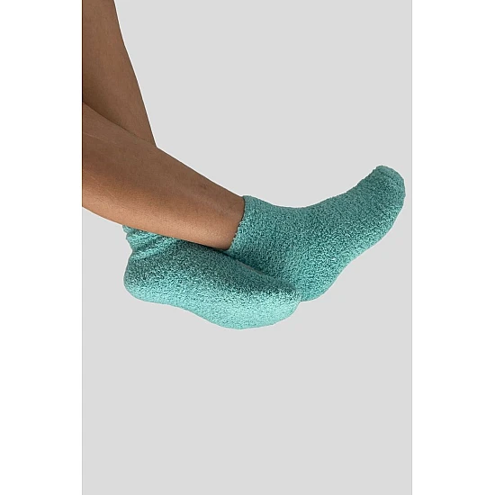 Γυναικεία Κάλτσα Ύπνου Fleece Ισοθερμική One Size 36-41 IDER 2165 AQUA