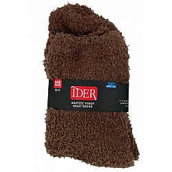 Ανδρική Κάλτσα Ύπνου Fleece Ισοθερμική One Size 42-47 IDER 2165-060 ΚΑΦΕ