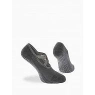 Γυναικεία Κάλτσα Γιόγκα Pilates Βαμβακερή One Size 36-41 Αντιολισθητικός Πάτος βετουζάκια Χιαστά Λάστιχα Στήριξης WALK W145-1-10 ΓΚΡΙ ΣΚΟΥΡΟ