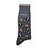 Ανδρική Κάλτσα Βαμβακερή με Σχέδιο WALK W1064-30-10 ΓΚΡΙ ΣΚΟΥΡΟ