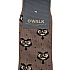 Ανδρική Κάλτσα Βαμβακερή με Σχέδιο WALK W1064-31-65 ΚΑΦΕ ΑΝΟΙΚΤΟ