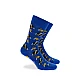 Ανδρική Κάλτσα Βαμβακερή με Σχέδιο WALK W1064-30-47 BLEU ROYAL