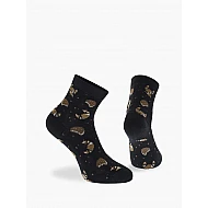Γυναικεία Κάλτσα Ημίκοντη bamboo 36-40 ONE SIZE WALK SOCKS W333-25-02 ΜΑΥΡΟ