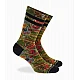 Ανδρική Κάλτσα bamboo Σχέδιο seamless 360° print One Size 41-45 Μαλακό Λάστιχο WALK S500-30 ΠΡΑΣΙΝΟ