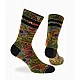 Ανδρική Κάλτσα bamboo Σχέδιο seamless 360° print One Size 41-45 Μαλακό Λάστιχο WALK S500-30 ΠΡΑΣΙΝΟ