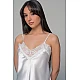 Νυφικό Σατέν Babydoll με Δαντέλα   Ιβουάρ Milena By Paris 004201-Ιβουάρ