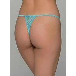 Mini Micro G string   Aqua Milena By Paris 006866-Aqua