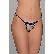 G string Σατέν   Animal print Milena By Paris 006945-Animal print