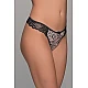 G string Σατέν   Animal print Milena By Paris 006946-Animal print