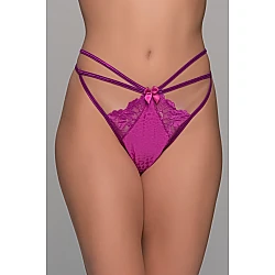Ψηλόμεσο Σλιπ Κορδόνι   Magenta Milena By Paris 006952-Magenta