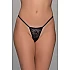 Mini Micro G string   Μαύρο Milena By Paris 006955-Μαύρο