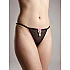 Διάφανο Micro G string Playboy   Μαύρο Milena By Paris 006960-Μαύρο