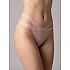 G string Γυαλιστερή Λύκρα με Φαρδιά Λάστιχα   Μπεζ Milena By Paris 006965-Μπεζ