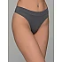 Plus Size String Bamboo   Ανθρακί Milena By Paris PS-7724-Ανθρακί
