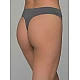 Plus Size String Bamboo   Ανθρακί Milena By Paris PS-7724-Ανθρακί