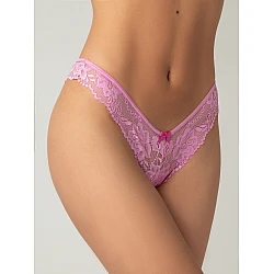V cut Brazilian Σλιπ Δαντέλα   Rose pink Milena By Paris 008391-Rose pink