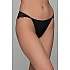 Σατέν Brazilian Slip με Δαντέλα – Μαύρο Milena By Paris 008501-Μαύρο
