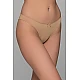 Χαμηλοκάβαλο Σλιπ Brazil  Bamboo   Μπεζ Milena By Paris 008502-Μπεζ