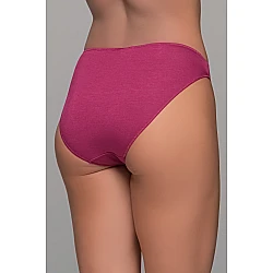High Leg Σλιπ Bikini Bamboo   Μπορντό Milena By Paris 008505-Μπορντό
