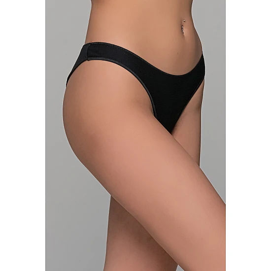 Παρτό Σλιπ Brazil Bamboo   Μαύρο Milena By Paris 008506-Μαύρο