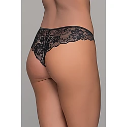 Σλιπ Brazil Δαντέλα και Βελούδο – Animal print Milena By Paris 008526-Animal print