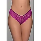 Δαντελένιο Σλιπ με Χρυσή Αλυσίδα   Magenta Milena By Paris 008534-Magenta