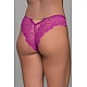 Δαντελένιο Σλιπ με Χρυσή Αλυσίδα   Magenta Milena By Paris 008534-Magenta