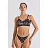 Βελούδινο Bralette με Δαντέλα   Animal print Milena By Paris 010211-Animal print