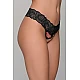 Animal Print String με Δαντέλα– Τιγρέ Milena By Paris 007707-Τιγρέ