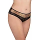Σλιπ Μπικίνι Δαντέλα και Τούλι – Χρυσό Animal Print Milena By Paris 008330-Χρυσό