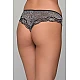 Δαντελένιο Brazilian Slip – Ασημί Milena By Paris 008474-Ασημί