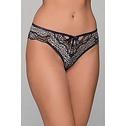 Δαντελένιο Brazilian Slip – Ασημί Milena By Paris 008474-Ασημί