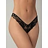 V cut Brazilian Σλιπ Δαντέλα – Μαύρο Milena By Paris 008391-Μαύρο