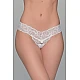 Δαντελένιο Νυφικό String με Ματάκι   Ιβουάρ Milena By Paris 008456-Ιβουάρ