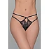 Δαντελένιο String Tanga   Μαύρο Milena By Paris 007690-Μαύρο