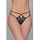 Δαντελένιο String Tanga   Μαύρο Milena By Paris 007690-Μαύρο
