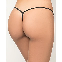 Διχτυωτό Micro G string   Μαύρο Milena By Paris 006791-Μαύρο