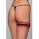 G string Ανοιχτό Καμπαρέ   Μαύρο Κόκκινο Milena By Paris 006885-Μαύρο-κόκκινο