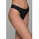 G string Λύκρα   Μαύρο Milena By Paris 006918-Μαύρο