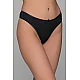 G string Λύκρα   Μαύρο Milena By Paris 006918-Μαύρο