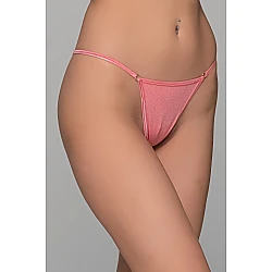 Micro G string Λύκρα   Κοραλί Milena By Paris 006915-Κοραλί