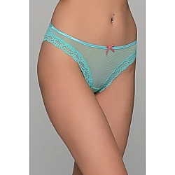 Μπικίνι Τούλι και Δαντέλα  Aqua Milena By Paris 008491-Aqua