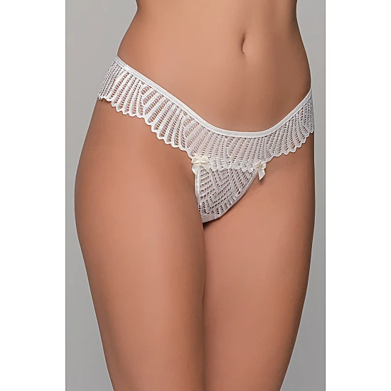 Νυφικό Δαντελένιο String – Ιβουάρ Milena By Paris 007701-Ιβουάρ